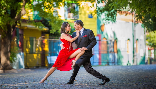 De tango, in Buenos Aires ontstaan,