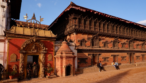 In middeleeuws Bhaktapur