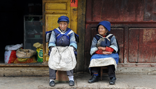 De bewoners van Lijiang
