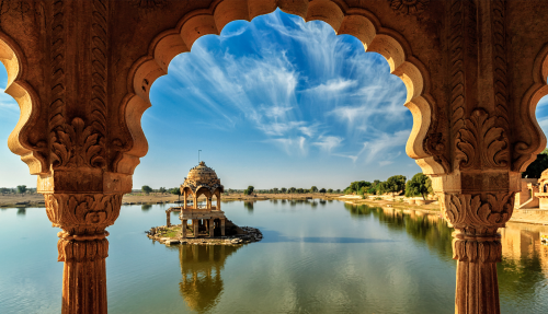 Een stad als een zandkasteel