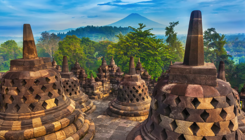 Oude tempels en paleizen,