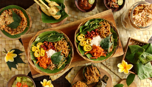 In stijlvolle restaurants