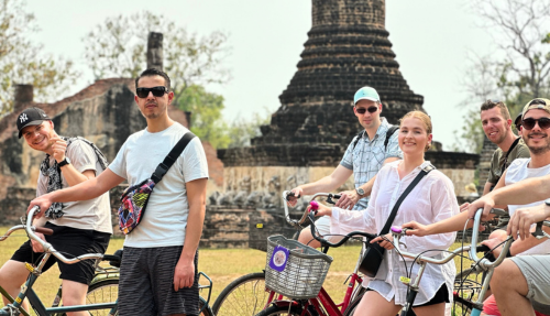 Op de fiets verken je