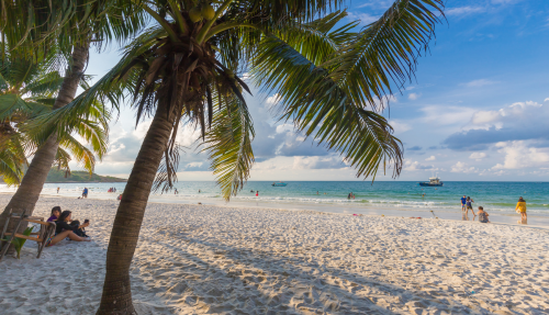 Op het bounty eiland Koh Samed