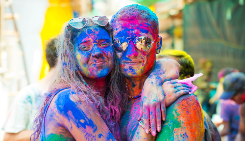 Kleurrijke festivals